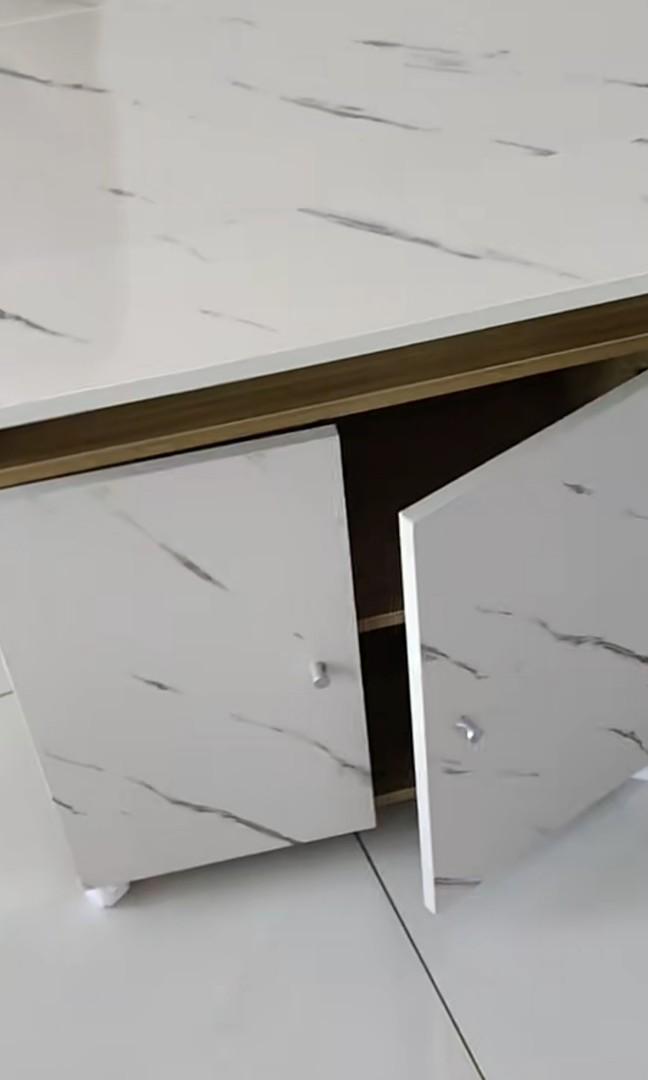 Marble Island table, Furniture & Home Living, Kitchenware & Tableware