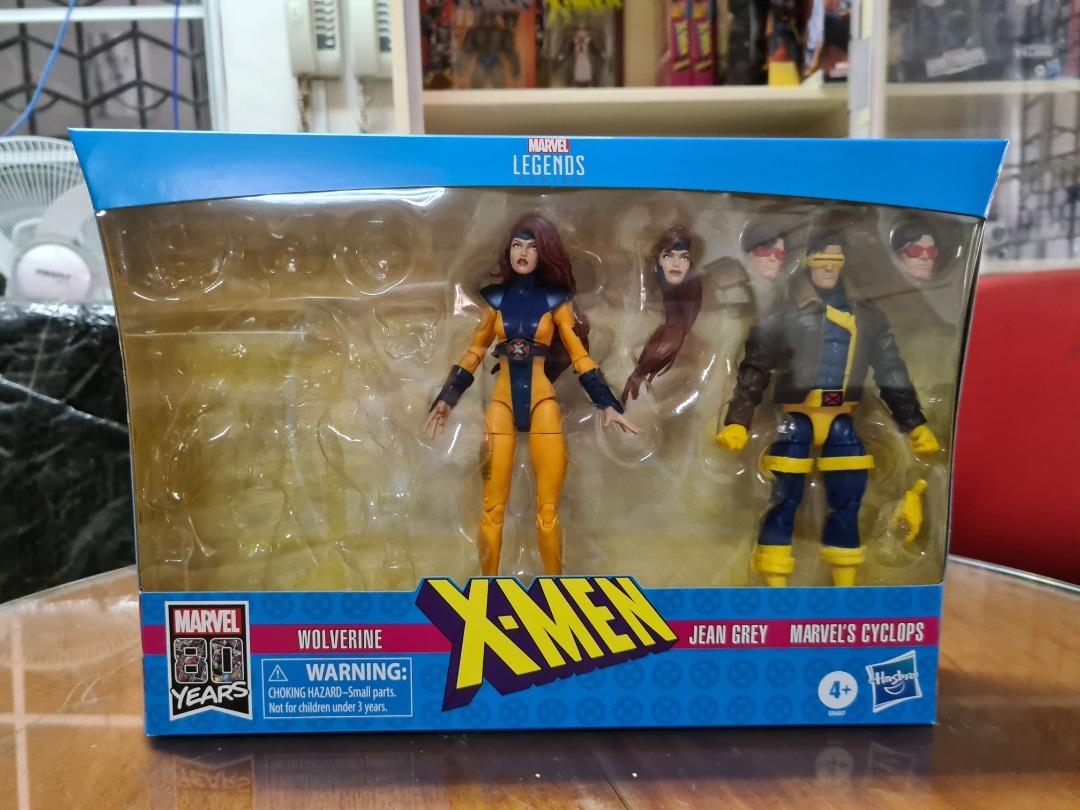 Marvel Legends Love Triangle 3Pack Jean Grey Cyclops, Hobbies & Toys ...
