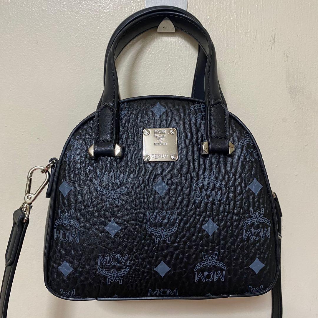 Mcm half moon hotsell tote