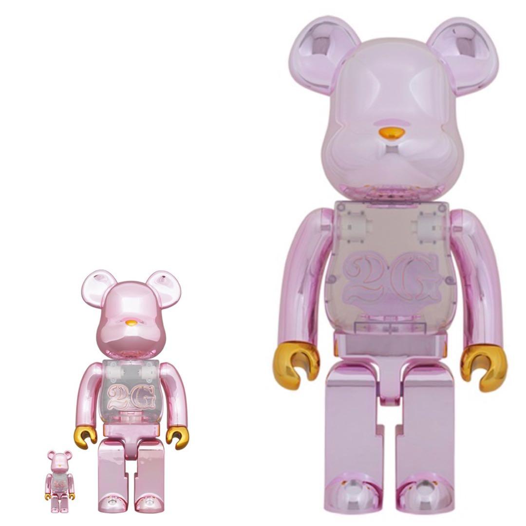 BE@RBRICK 2G PINK GOLD CHROME 100％&400％その他