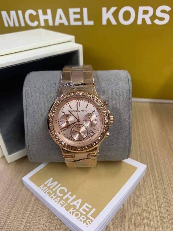 Michael Kors Womens Darci GoldTone Stainless Steel Bracelet Watch 39mm  MK3191  Macys