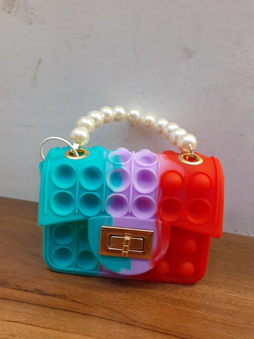 Mini pop it bag, Babies & Kids, Babies & Kids Fashion on Carousell