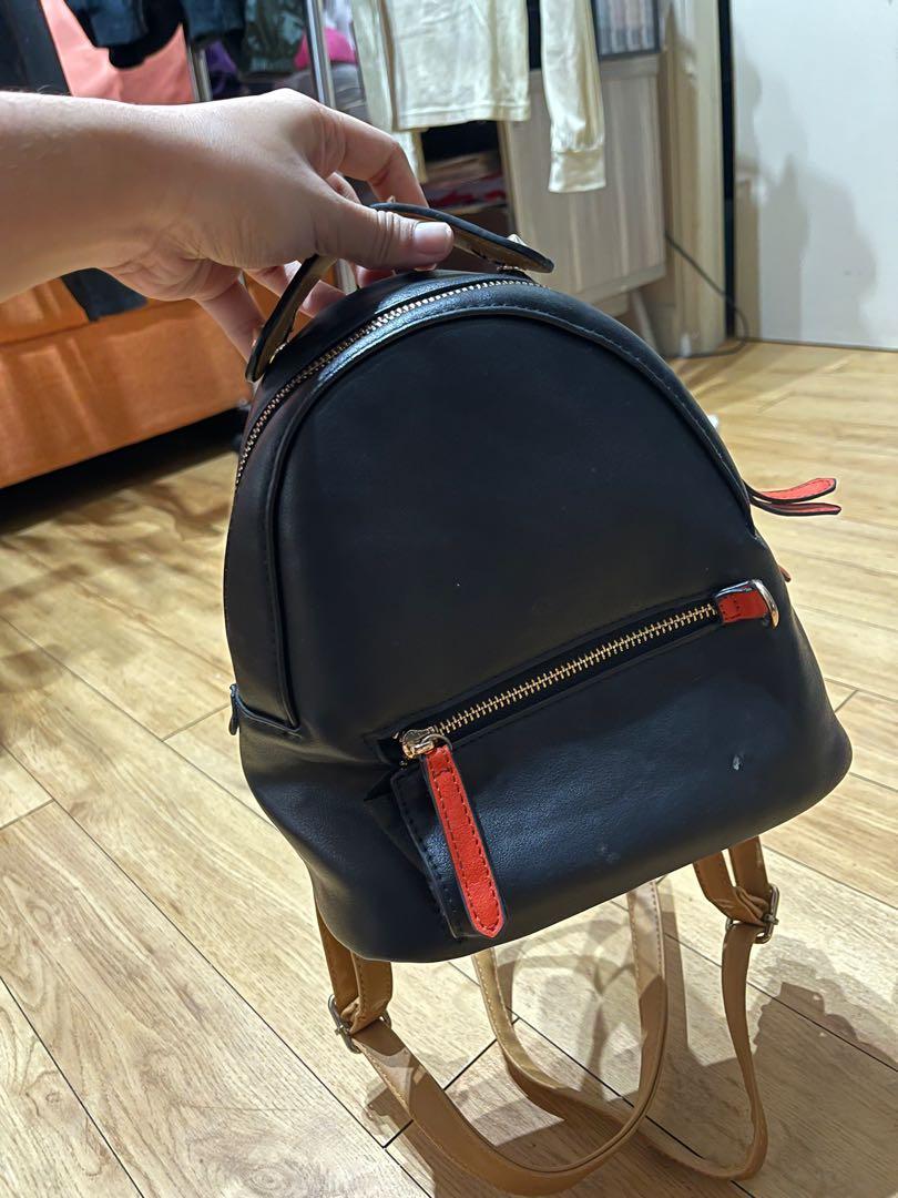 Miniso black backpack