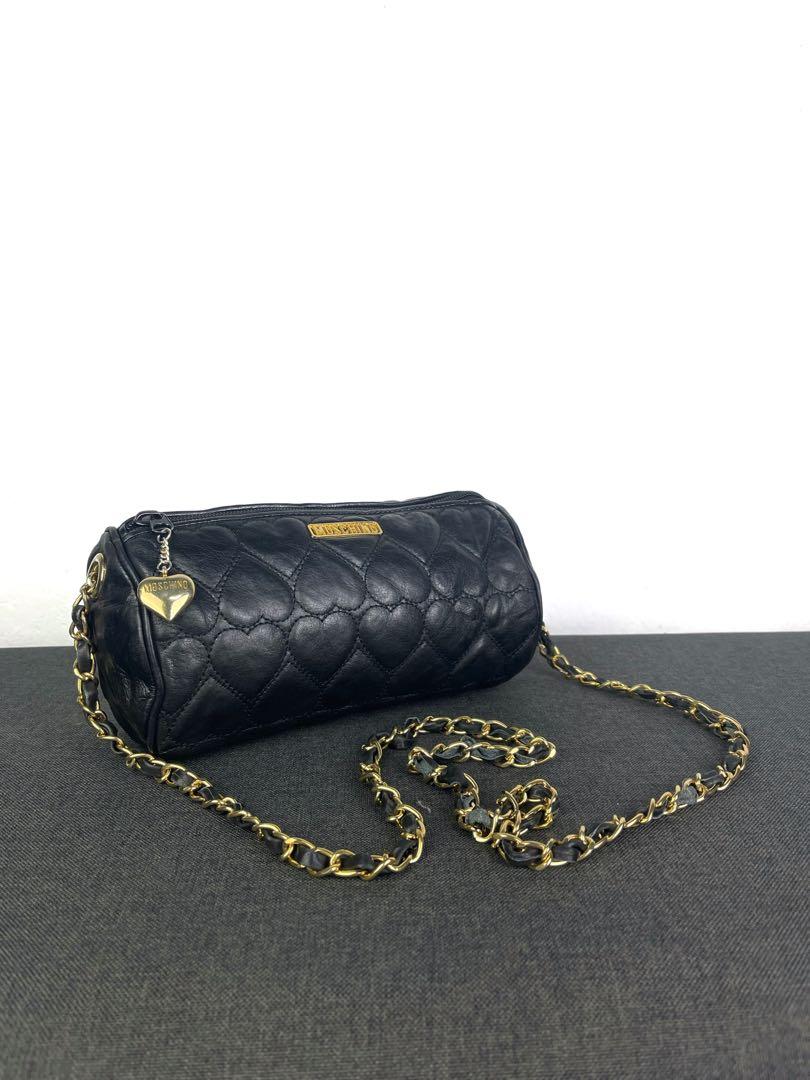 Raya sale Moschino Quilted cylinder crossbody bag