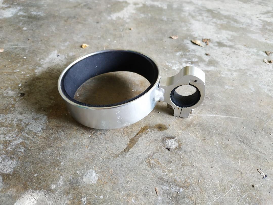 Mtb Commuter bike cup holder saddle rack, Sports Equipment, Bicycles