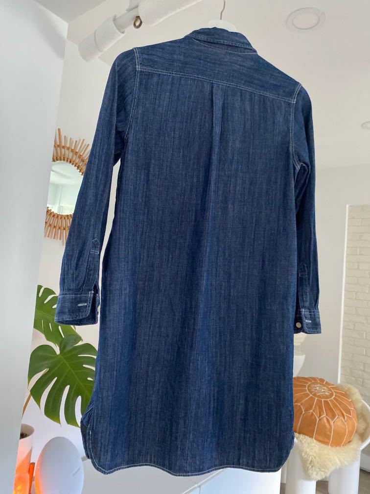 white christmas dresses Kapok Blend Denim Dress | Women's Dresses