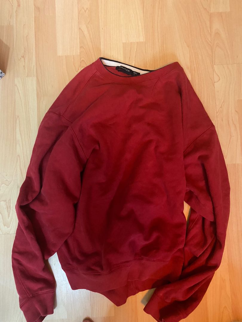 nautica red sweater Men s Fashion Coats Jackets and Outerwear