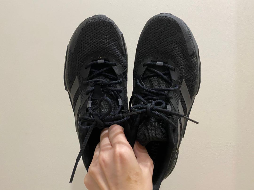 Adidas discount blackout shoes
