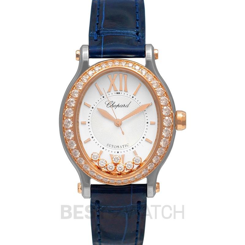 NEW Chopard Happy Sport Oval Automatic White Dial Diamonds Men s