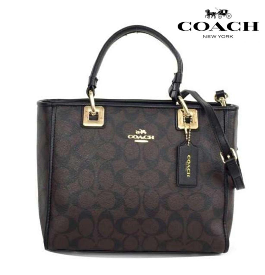 Coach square hotsell sling bag