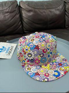 New Era x Takashi Murakami Flower Cloth Strap 9Twenty Hat Beige