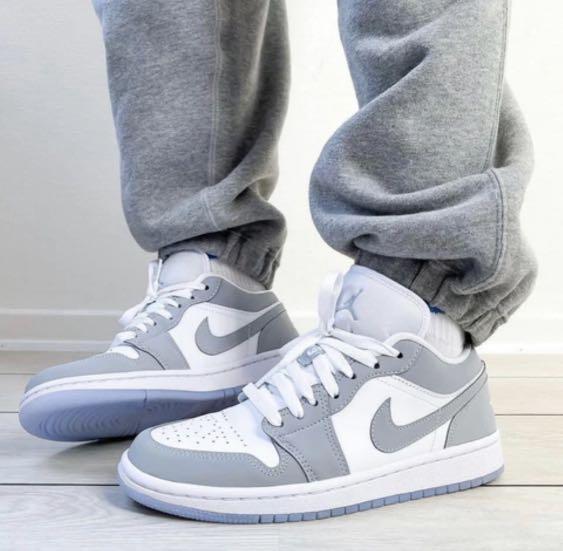 Jordan wolf grey clearance