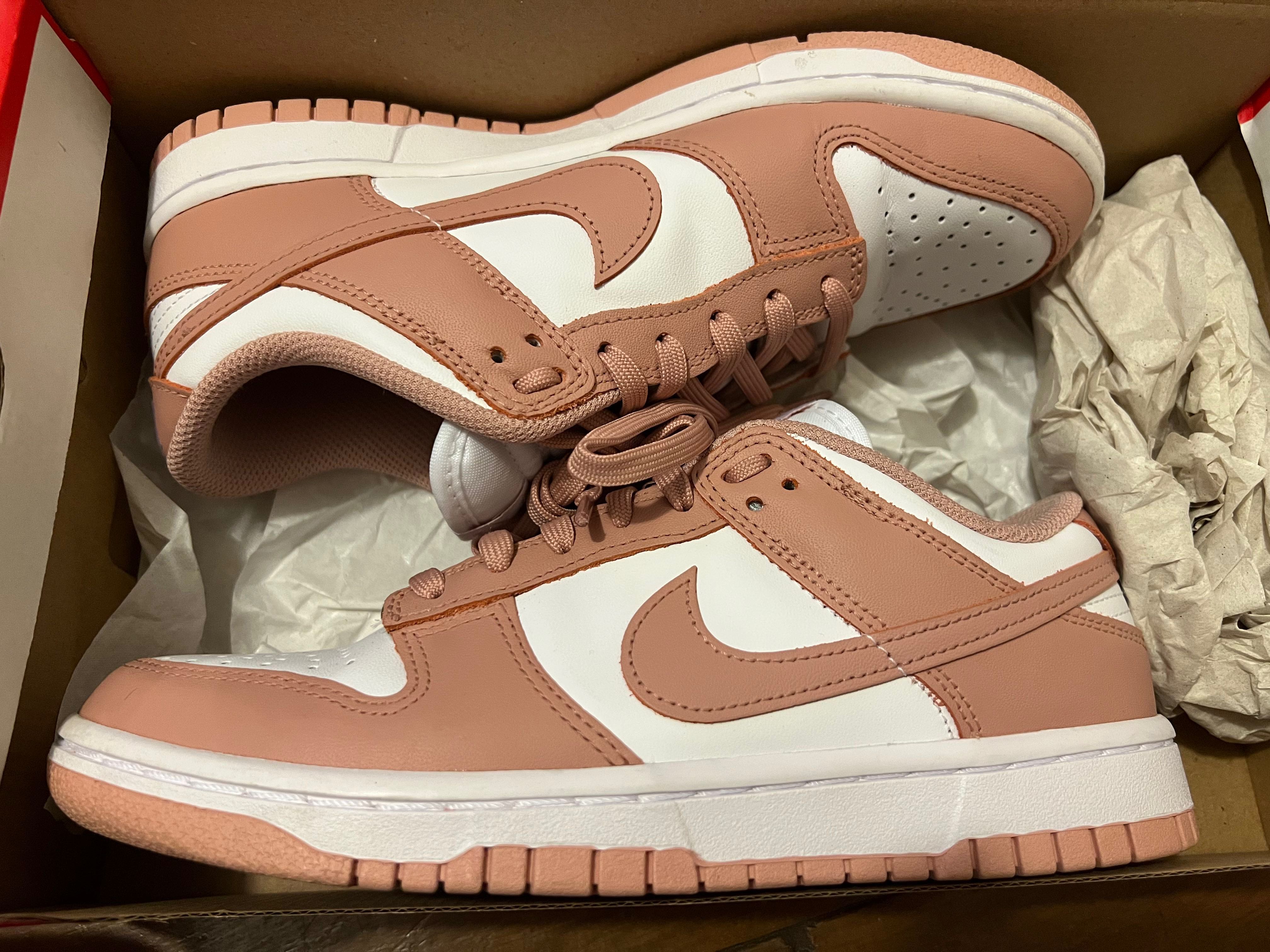nike dunk low rose whisper