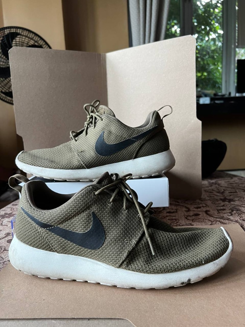 Nike roshe 2024 run verde militare