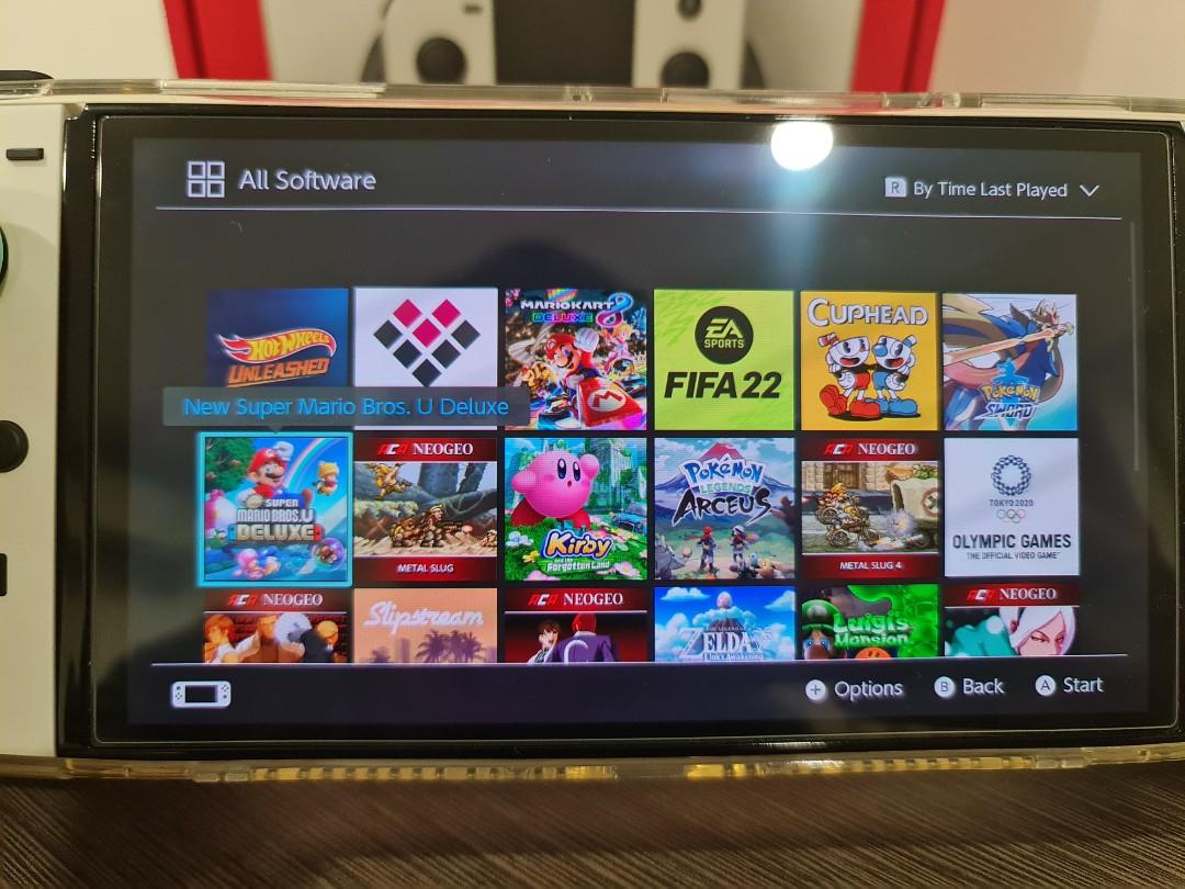 NINTENDO SWITCH OLED JAILBREAK 128GB, Video Gaming, Video Game Consoles