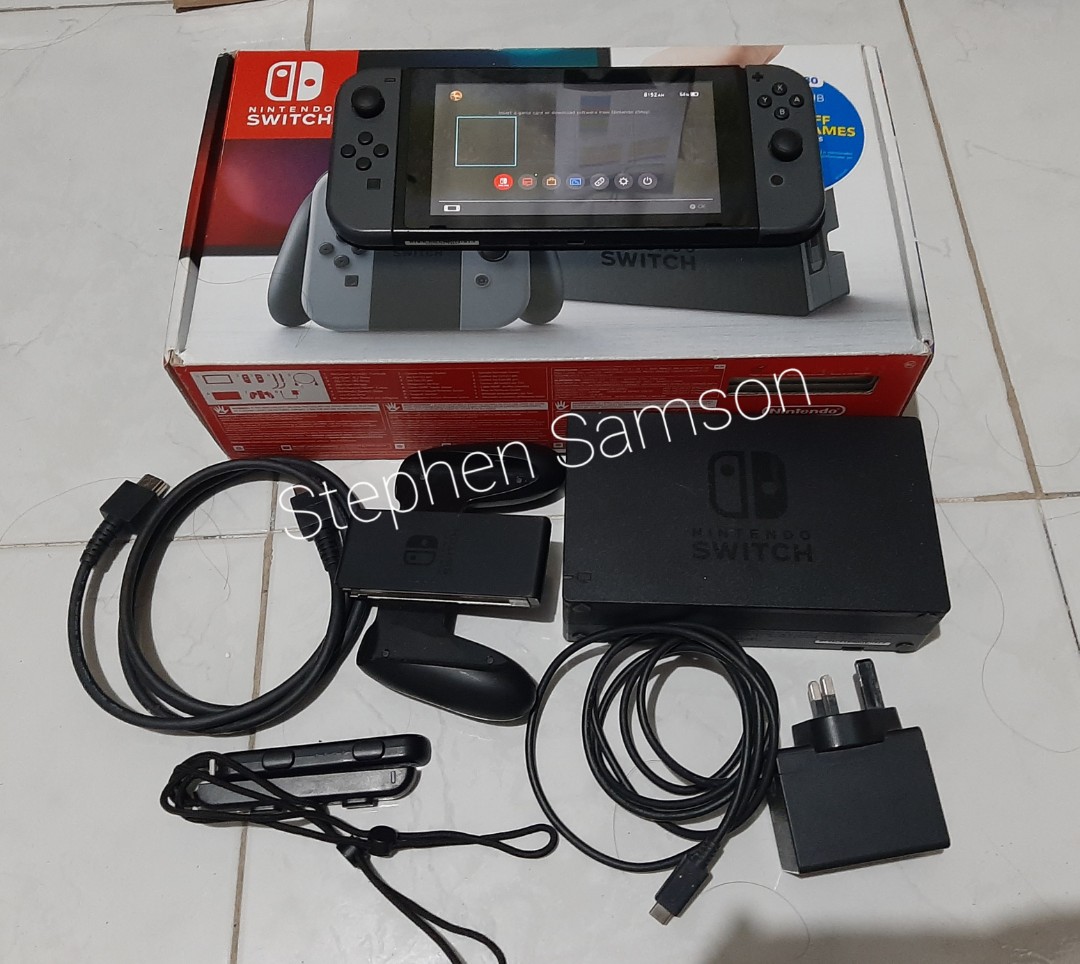 Nintendo Switch V1 Unpatched Jailbreak 128gb, Video Gaming, Video Game Consoles, Nintendo on