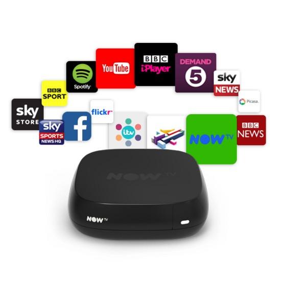 NOW TV Box 2 Digital HD Media Streamer TV Box YouTube ITV