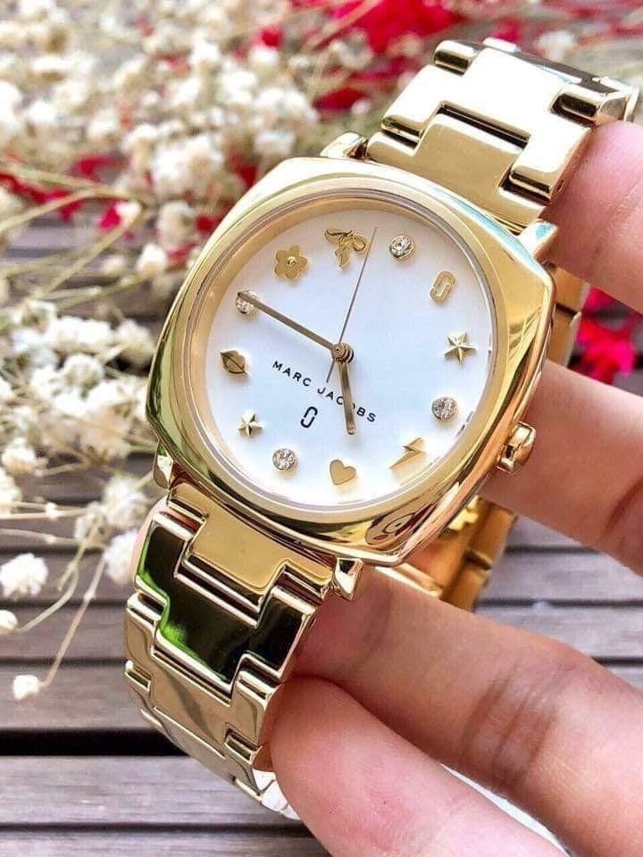 Original Marc Jacobs Gold Watch Women s Fashion Watches