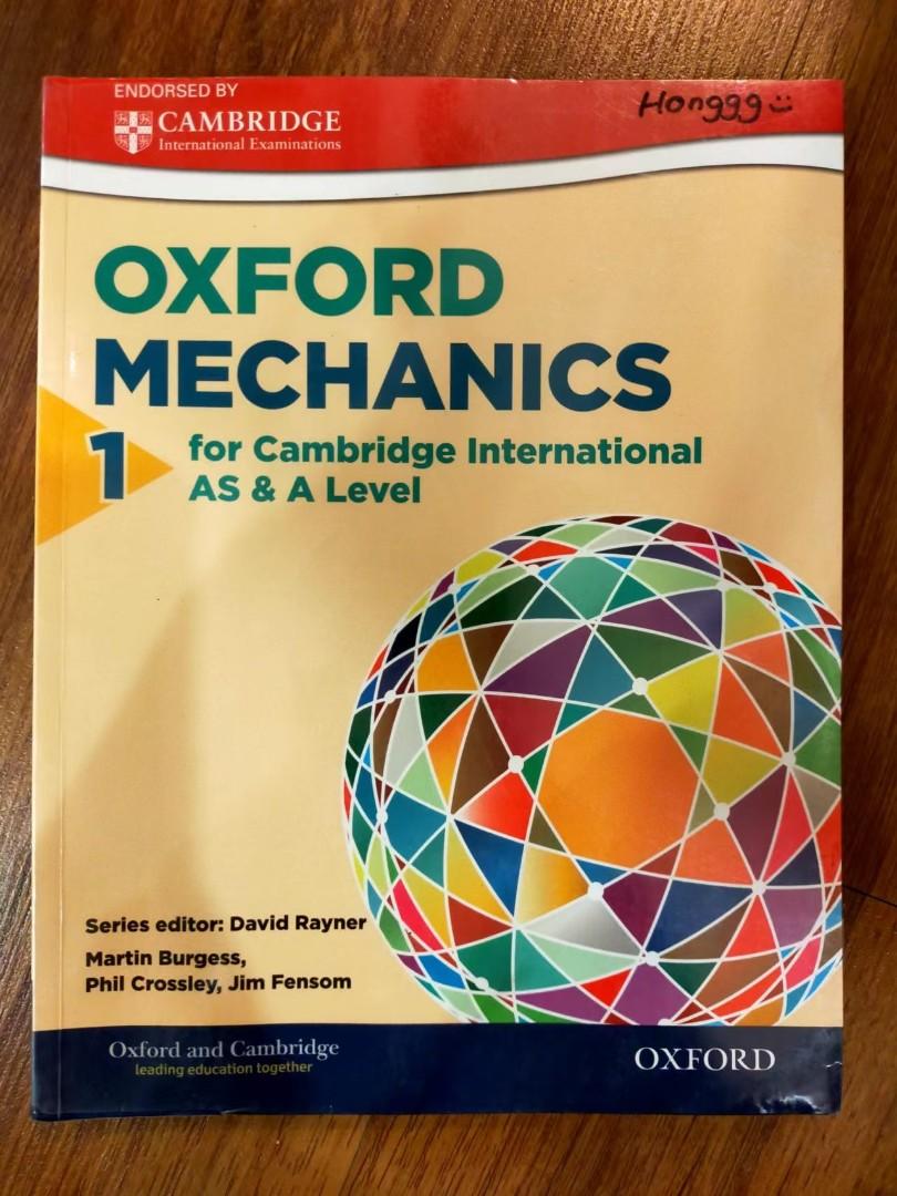 Oxford Mechanics 1 for Cambridge International AS&A Level, Hobbies