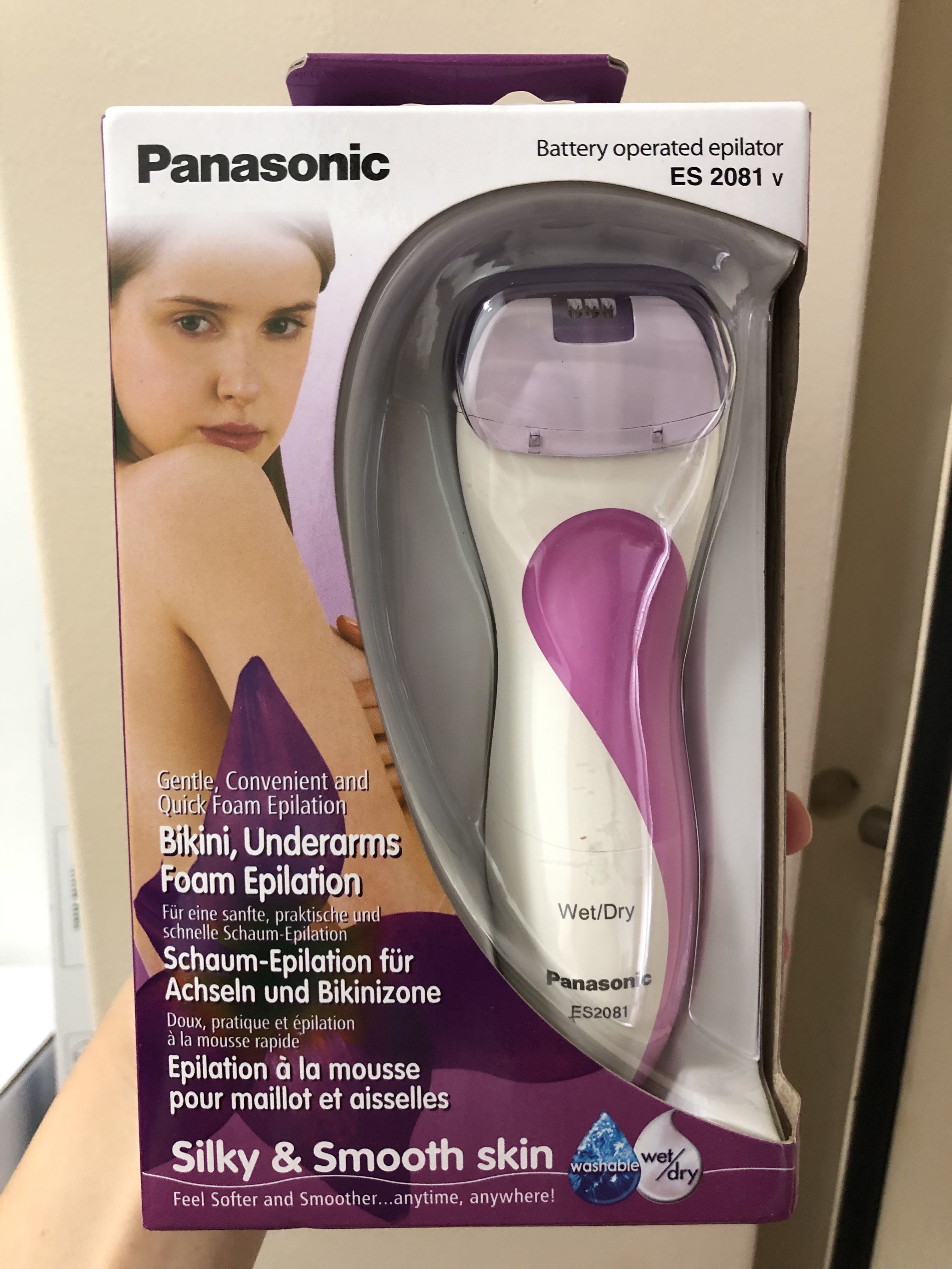 Panasonic Epilator, Beauty & Personal Care, Sanitary Hygiene on Carousell