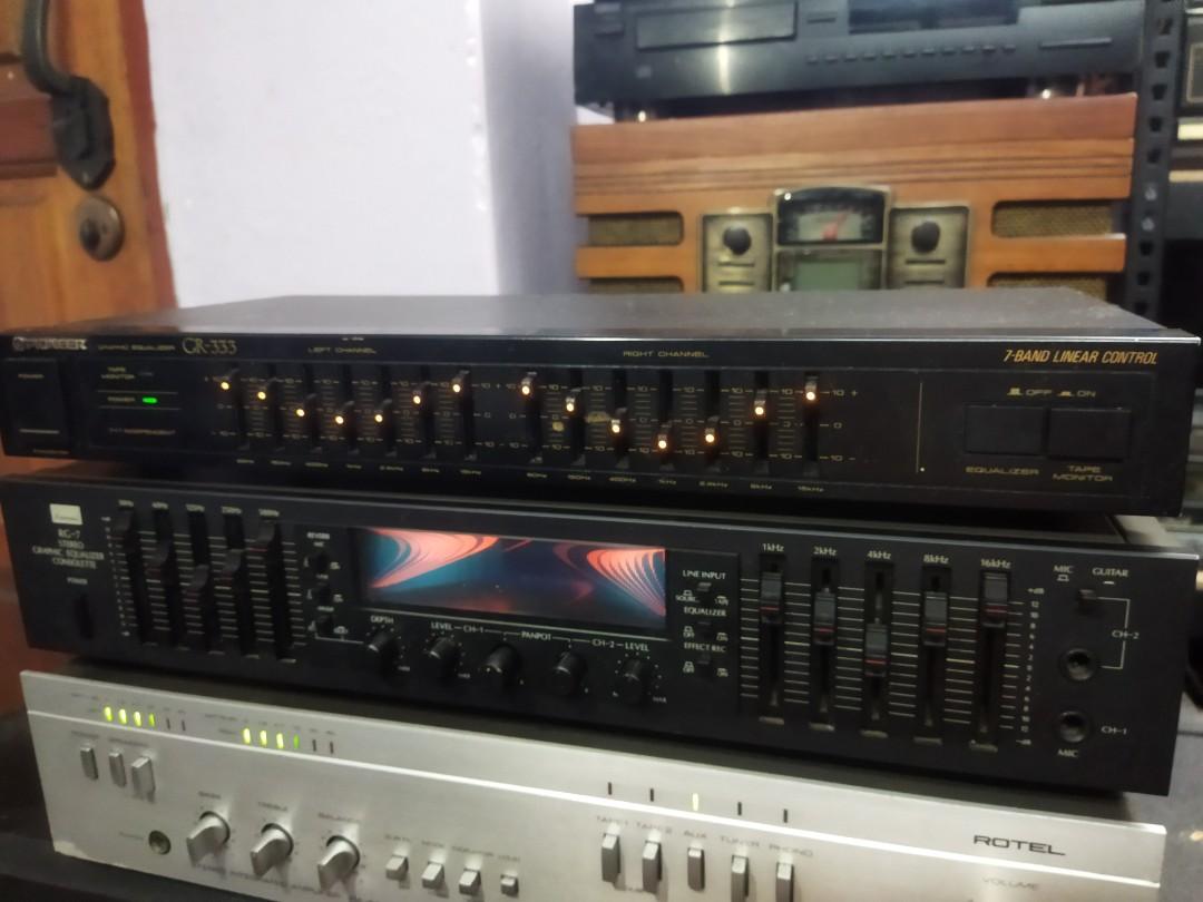 Pioneer Graphic Equalizer GR333, Audio, Other Audio Equipment on Carousell