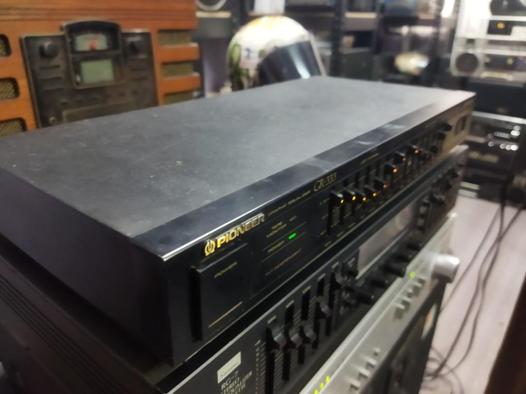 Pioneer Graphic Equalizer GR333, Audio, Other Audio Equipment on Carousell