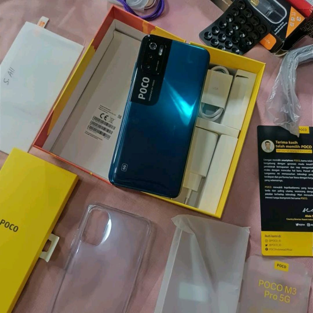 Poco M3 Pro 5g 6128 Gb Telepon Seluler And Tablet Ponsel Android Xiaomi Di Carousell 5253
