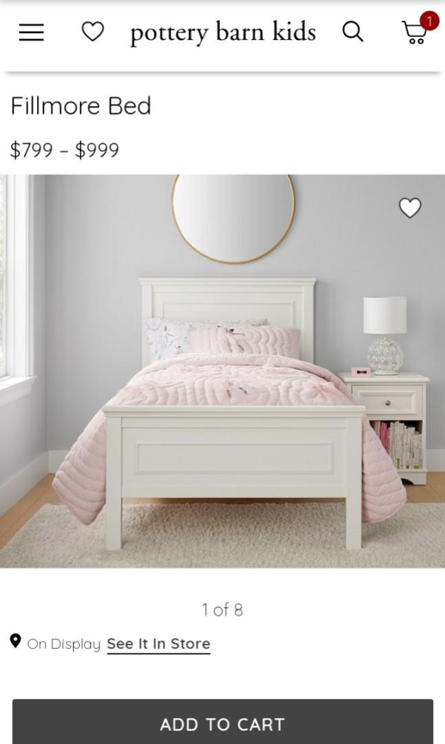 Pottery Barn Fillmore Bed Furniture Home Living Furniture Bed