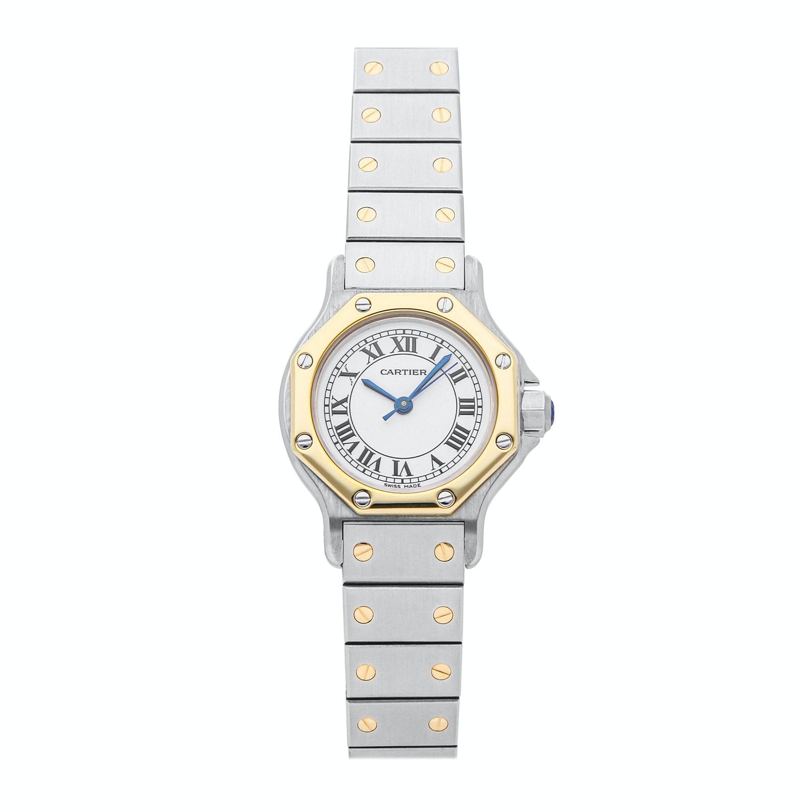 Cartier santos hotsell ronde watch