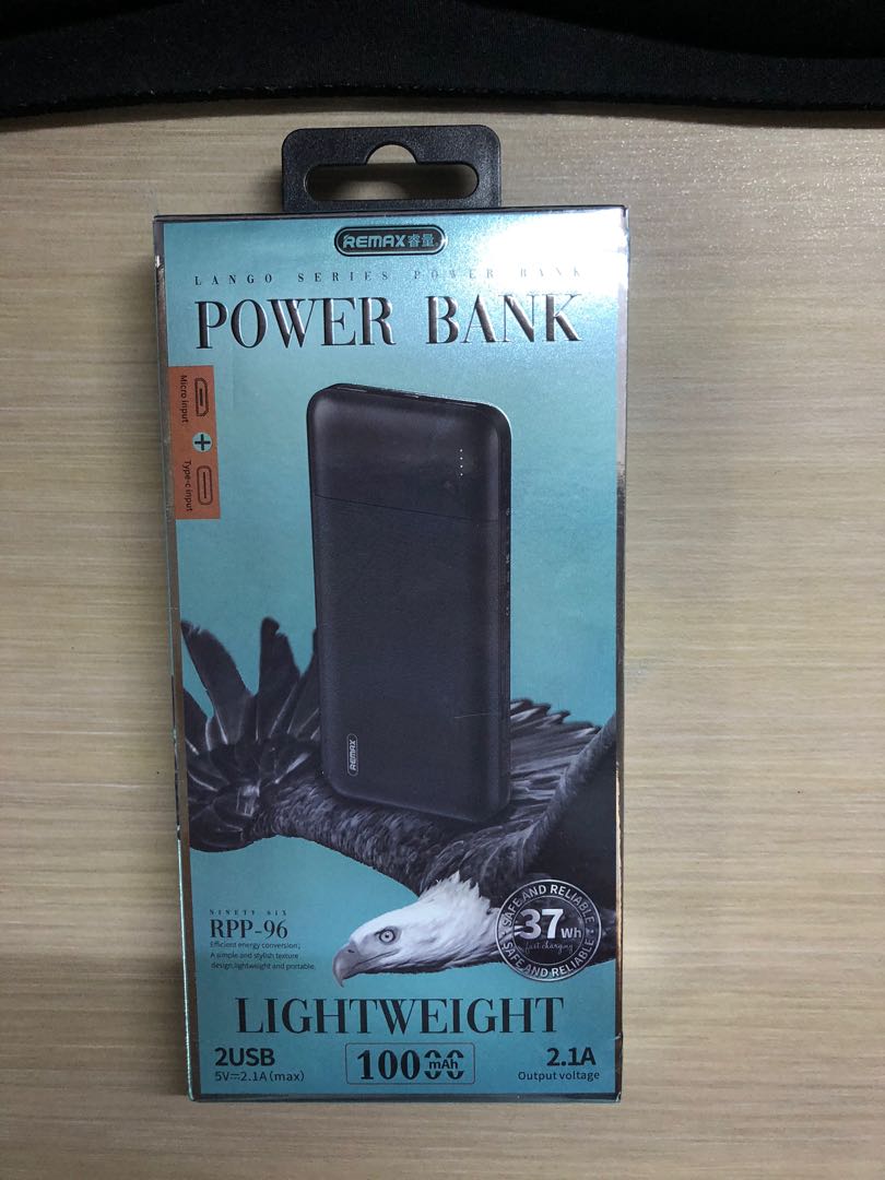 Remax 10000mah power bank, Mobile Phones & Gadgets, Mobile & Gadget ...