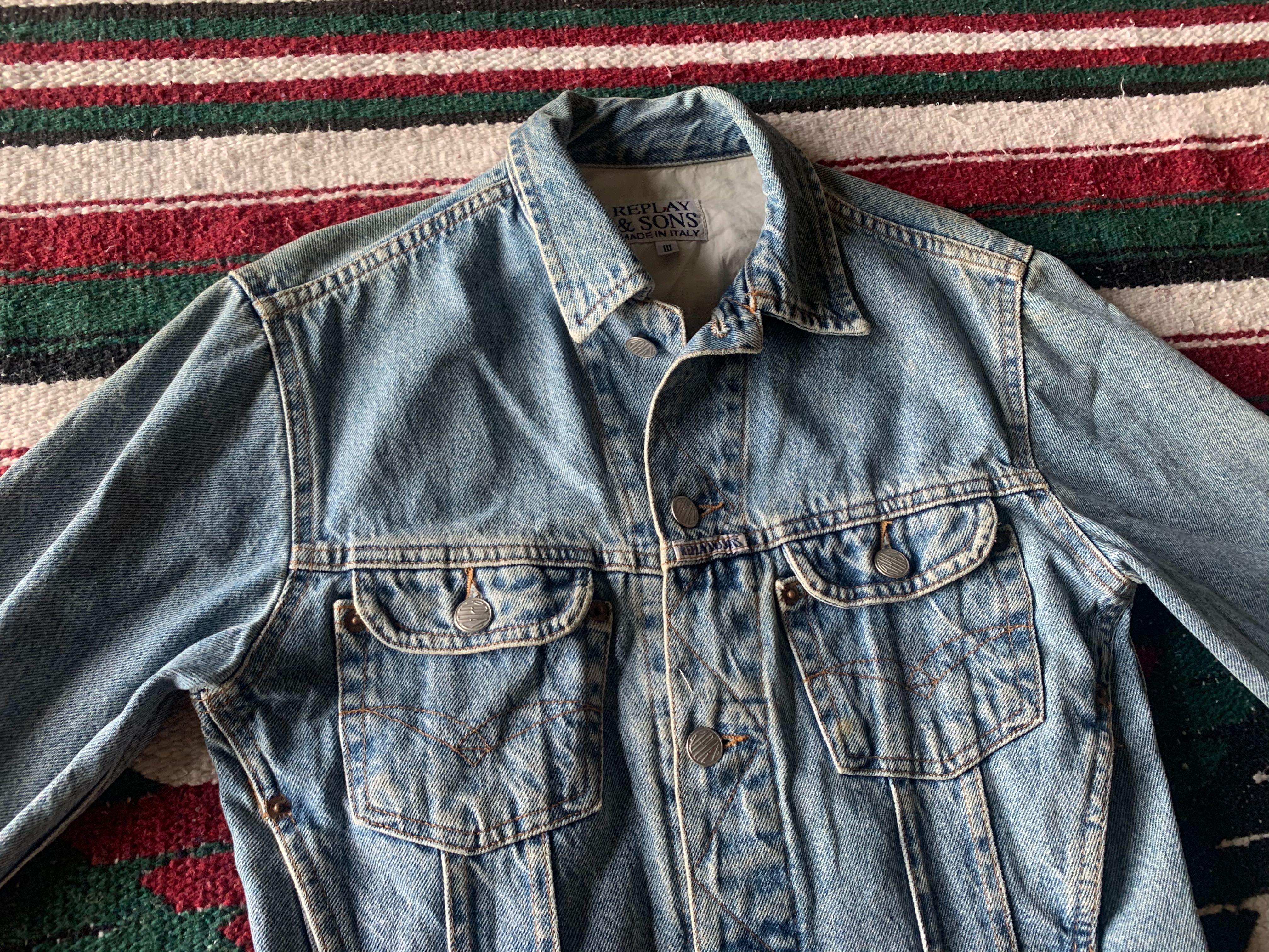 Replay jean jacket shop