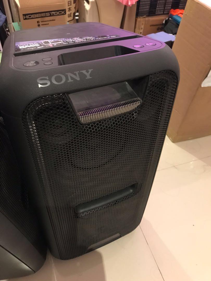 [2 SPEAKERS FOR 13K] SONY GTKXB7 HighPower Home Audio System with