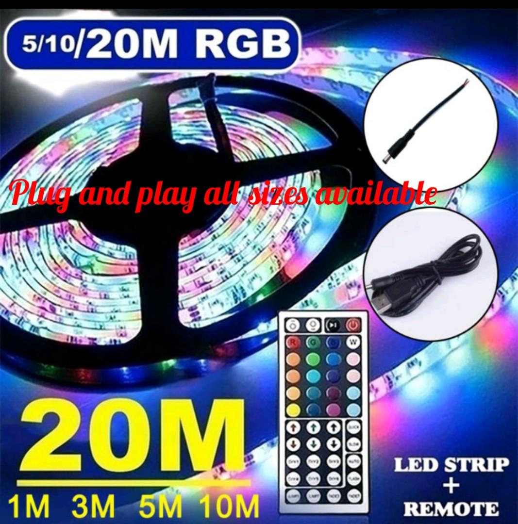 12V LED strip RGB 5050 - IP33 - 2.5 meters - All Day Led