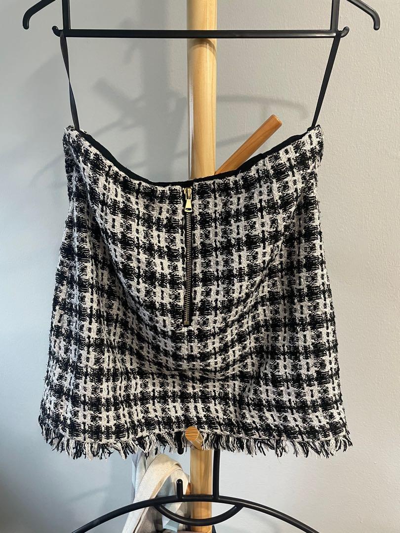 Checkered skirt 2025 river island