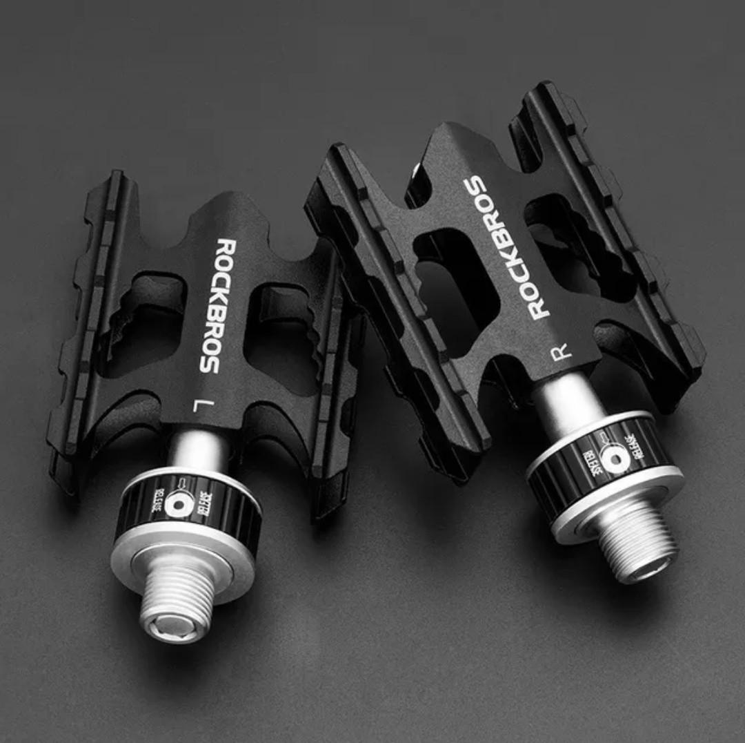 Rockbros quick release pedals, Sports Equipment, Bicycles & Parts