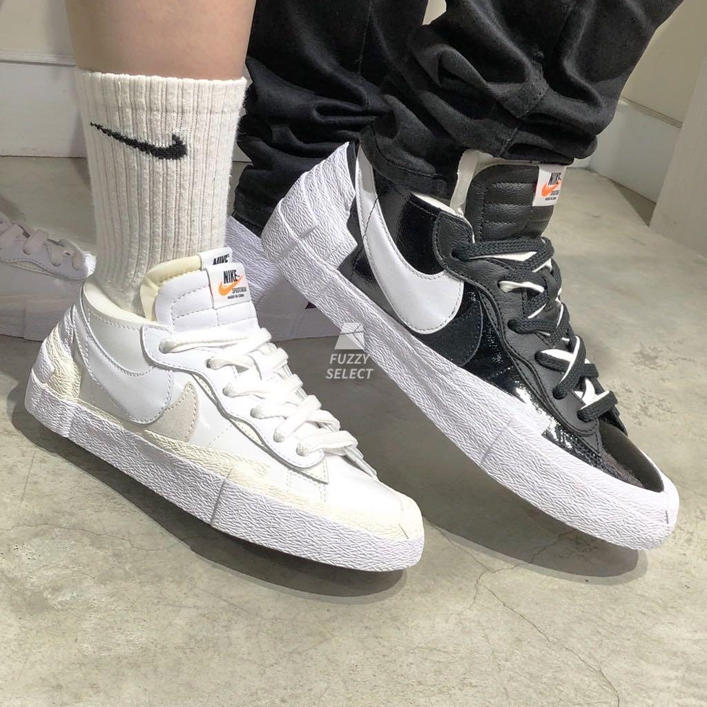 The sacai x nike blazer online