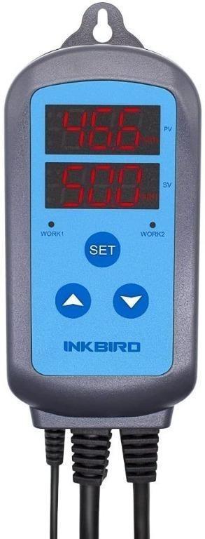 Inkbird Dual Outlet Pre-Wired Humidistat Humidity Controller IHC-200-WIFI US Plug Version / US Warehouse