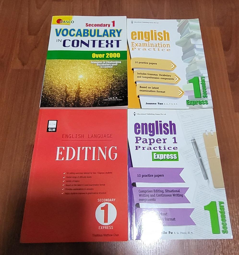 Secondary 1 Express English Ass. Book, Hobbies & Toys, Books & Magazines,  Assessment Books on Carousell