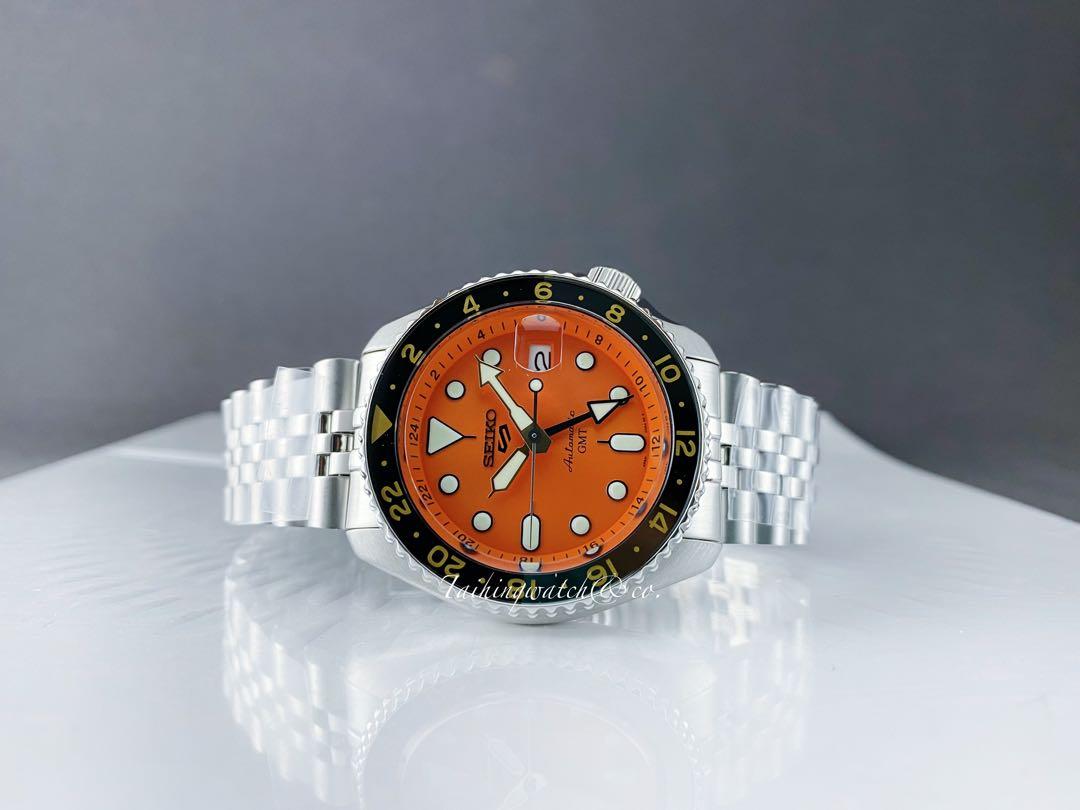 Seiko 5 gmt sport superman orange dial watch, Men's Fashion, Watches &  Accessories, Watches on Carousell