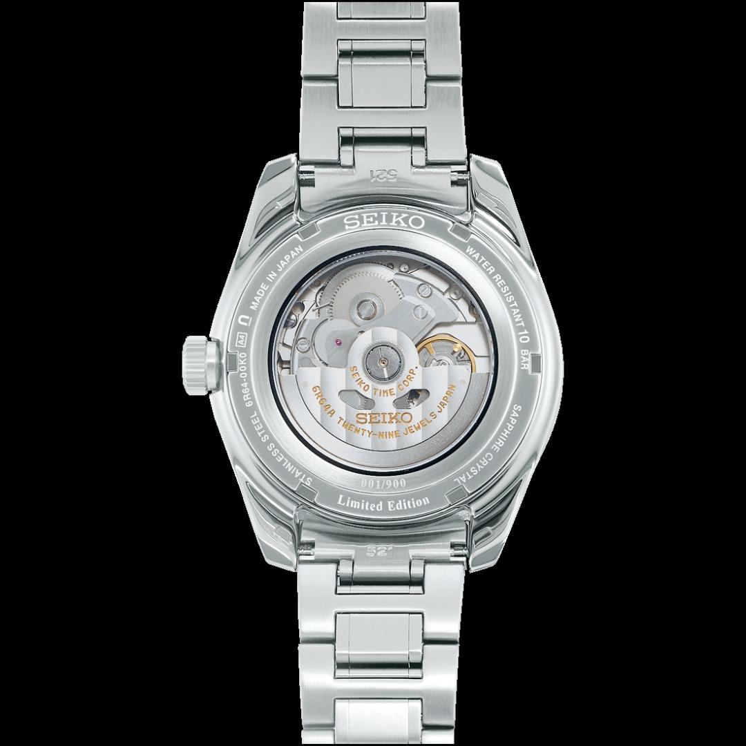 Seiko Presage Limited Edition Sharp Edged Series GMT Stainless Steel