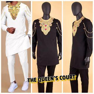 SEXY AFRICAN DASHIKI SUIT
