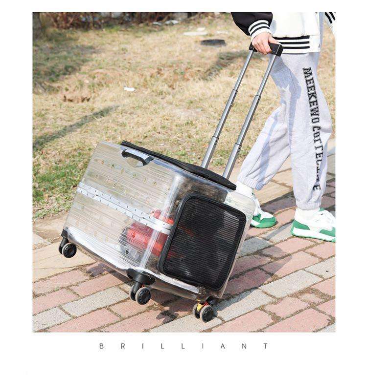 [SG LOCAL STOCK] LA CHARIOT The Vault Pet Dog Cat Rabbit Trolley