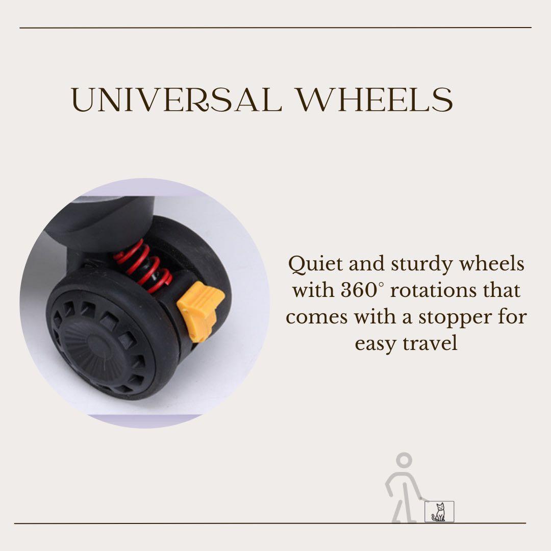 [SG LOCAL STOCK] LA CHARIOT The Vault Pet Dog Cat Rabbit Trolley