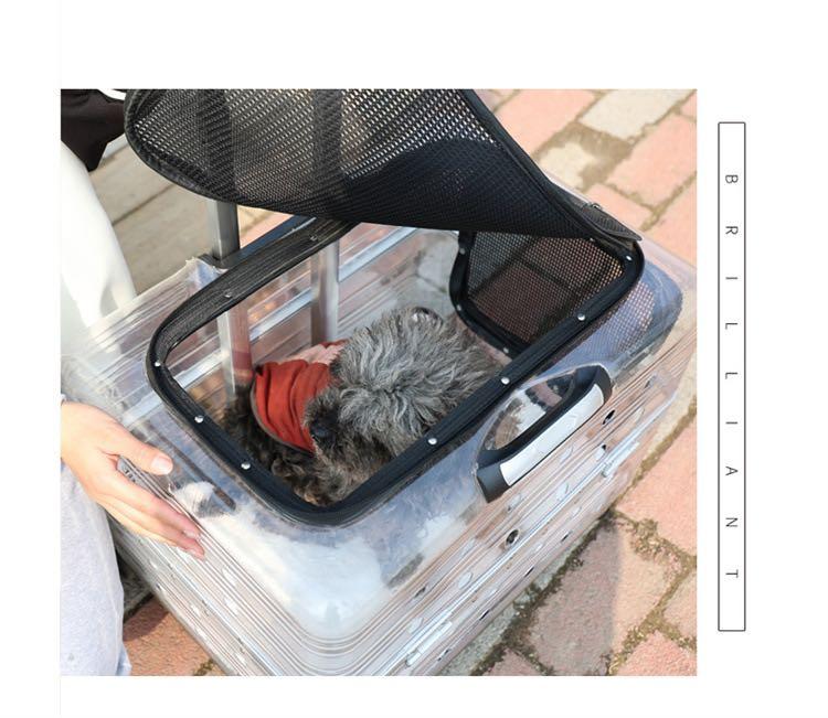 [SG LOCAL STOCK] LA CHARIOT The Vault Pet Dog Cat Rabbit Trolley