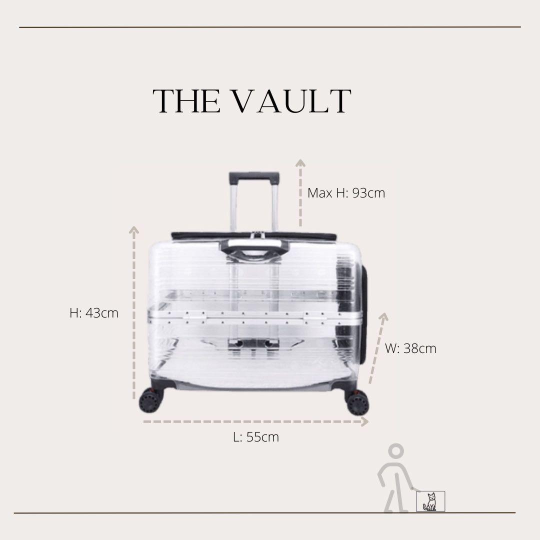 [SG LOCAL STOCK] LA CHARIOT The Vault Pet Dog Cat Rabbit Trolley