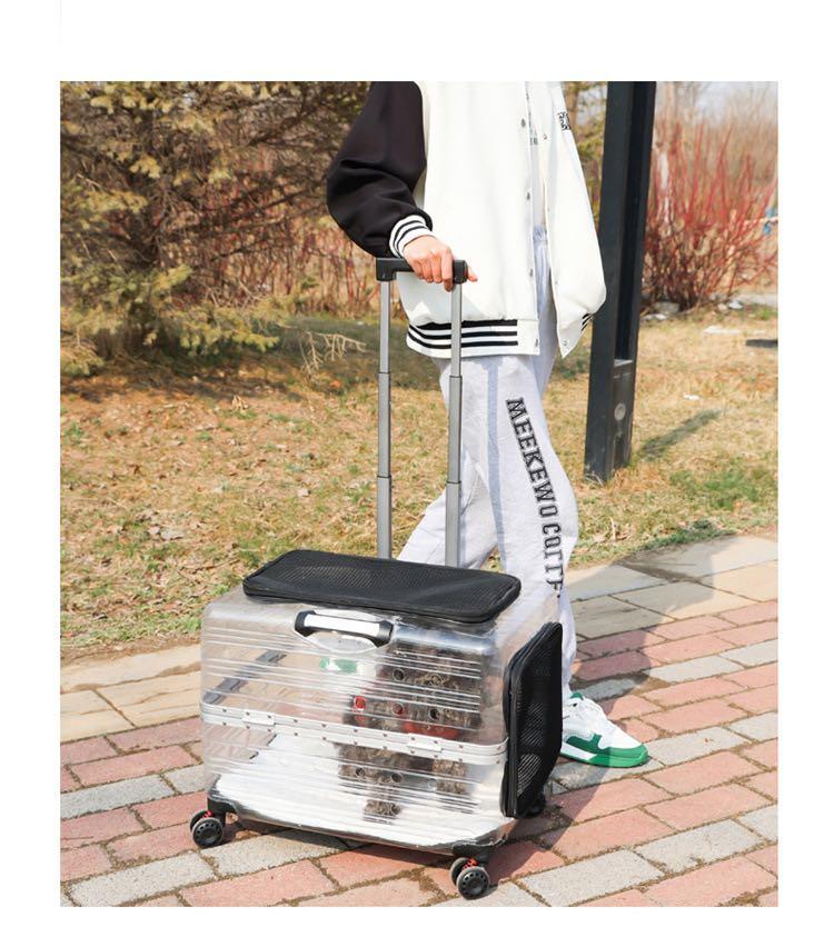 [SG LOCAL STOCK] LA CHARIOT The Vault Pet Dog Cat Rabbit Trolley