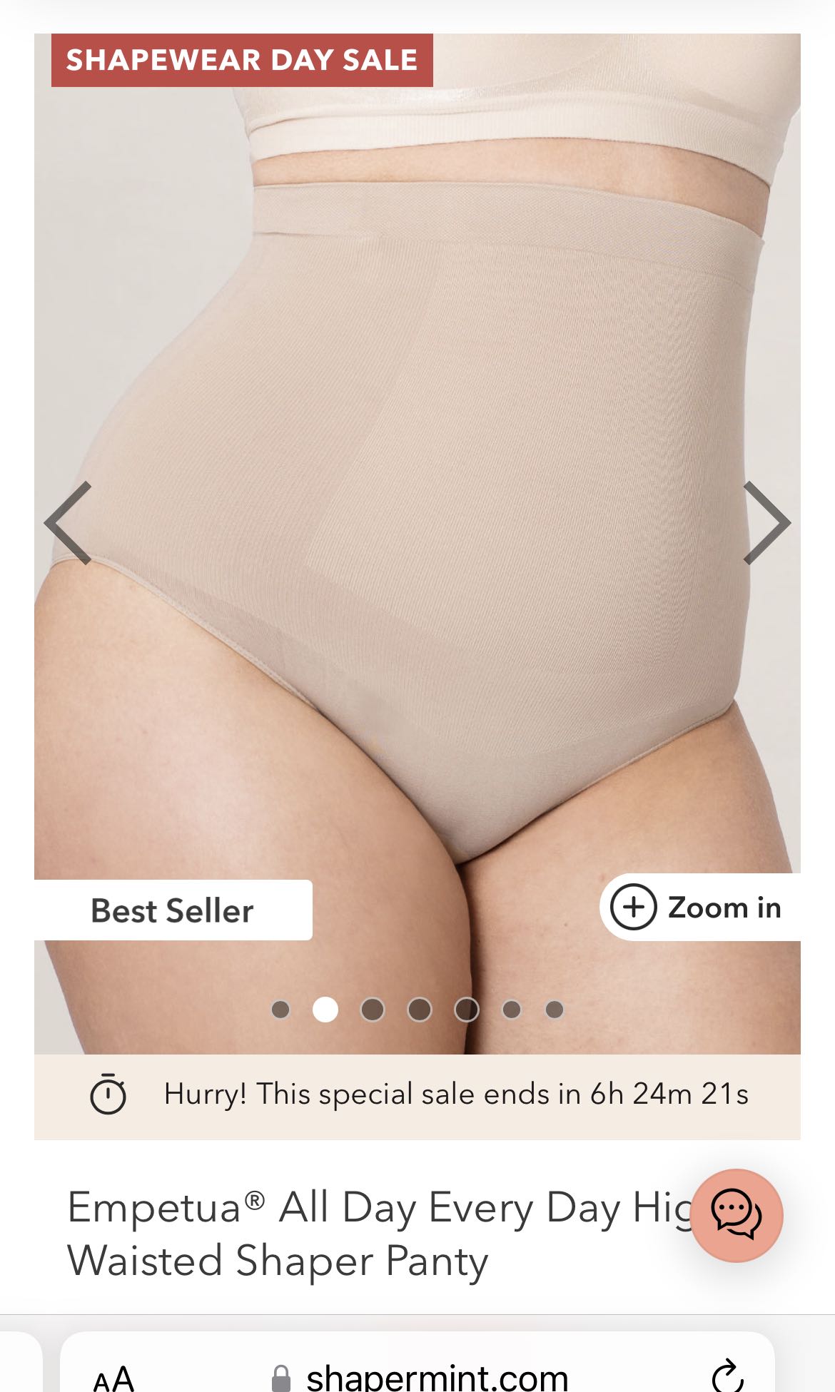 Shapermint - Everyday Comfort High Waisted Shaper Shorts, Women's Fashion,  New Undergarments & Loungewear on Carousell