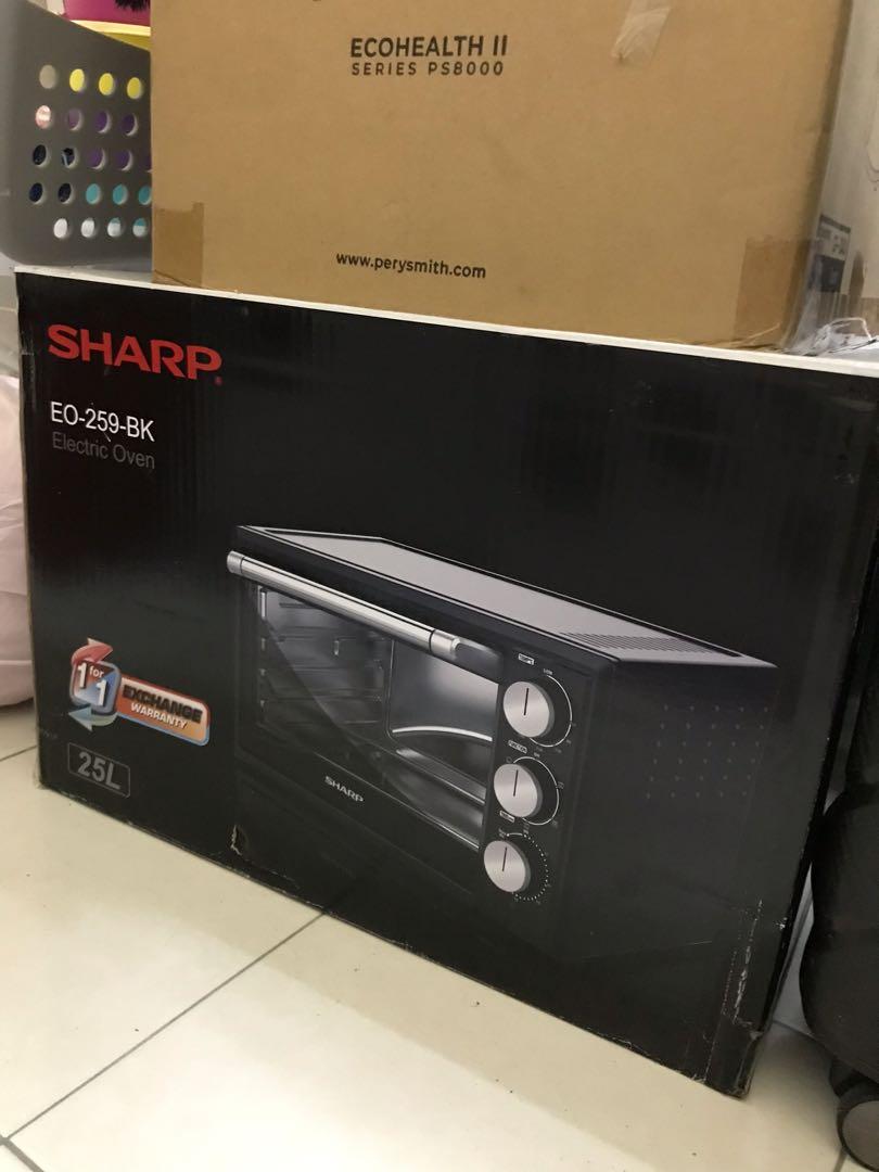 Sharp electric oven, Furniture & Home Living, Kitchenware & Tableware