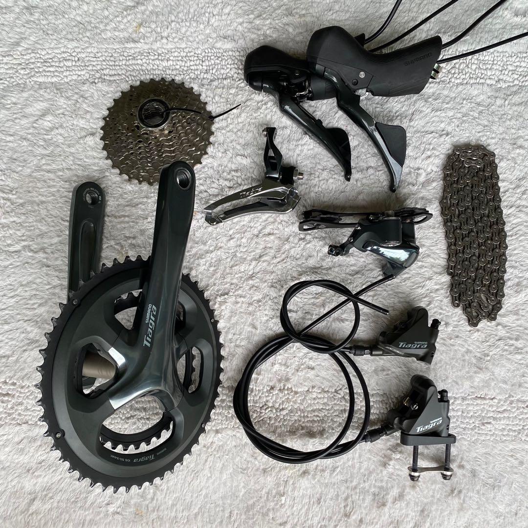 Shimano tiagra hydraulic disc best sale groupset