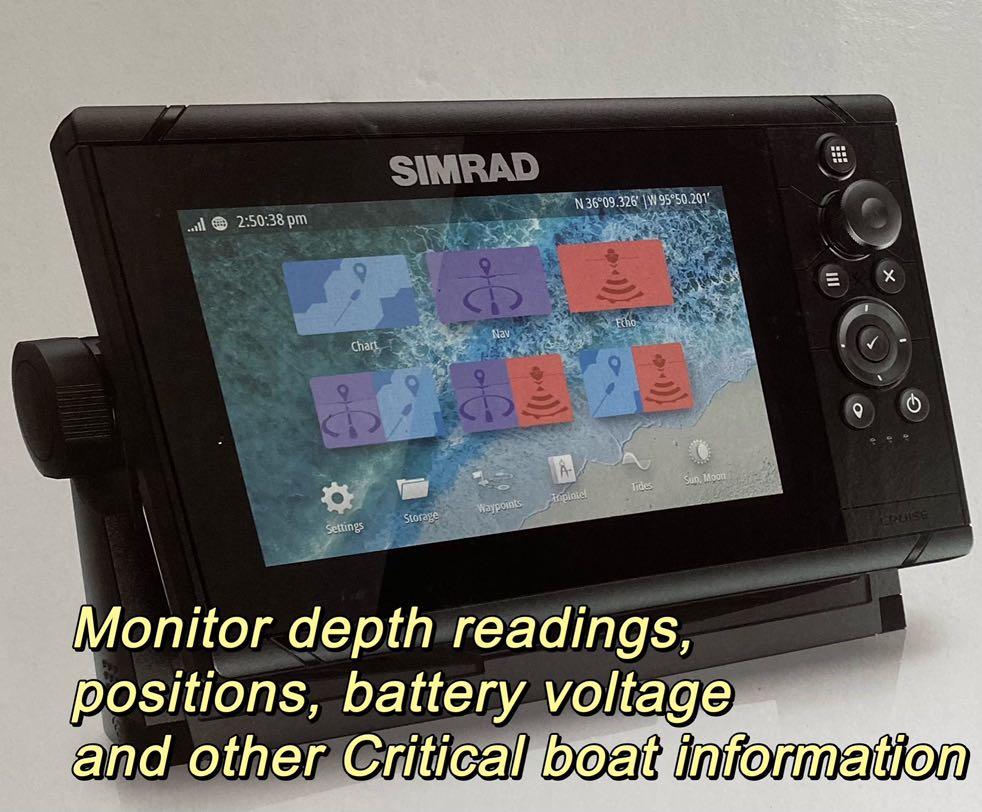 SIMRAD Cruise 7 Chart plotter/fish finder Cruise 7, Everything Else on
